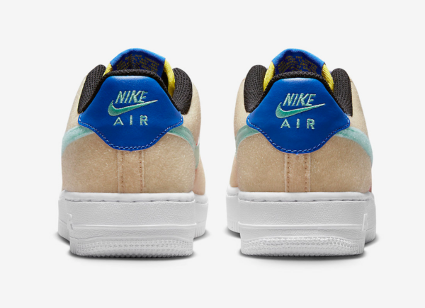 Giay Nike Air Force 1 Low GS 'Multi-Color Velcro' FN7818-100