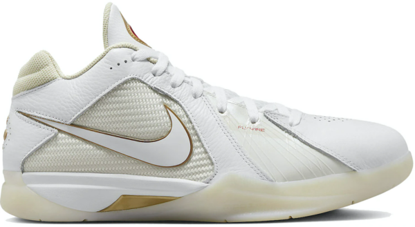 Giay Nike KD 3 Retro 'White Metallic Gold' DZ3009-100