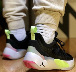 Giay Nike Air Jordan Luka 1 GS 'Black Lime Glow' DQ6513-003