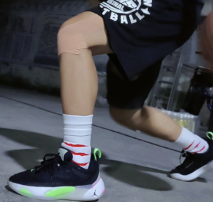 Giay Nike Air Jordan Luka 1 GS 'Black Lime Glow' DQ6513-003