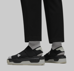 Dep Adidas Y-3 Hokori Sandal 'Black White' GX1059