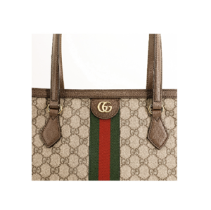 Tui Gucci Ophidia GG Medium Tote In 'Beige & Ebony' 63168596IWB8745
