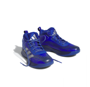 Giay Adidas Cross 'Em Up 5 Wide J 'Royal Blue Silver' HQ8495