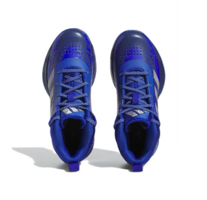 Giay Adidas Cross 'Em Up 5 Wide J 'Royal Blue Silver' HQ8495