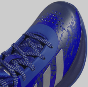 Giay Adidas Cross 'Em Up 5 Wide J 'Royal Blue Silver' HQ8495