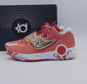 Giay Nike KD Trey 5 X 'University Red Metallic Gold' DD9538-600