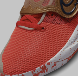 Giay Nike KD Trey 5 X 'University Red Metallic Gold' DD9538-600