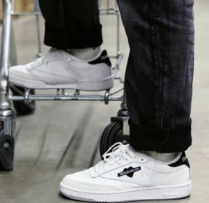 Giay Reebok Club C 85 'White Black' HQ7227