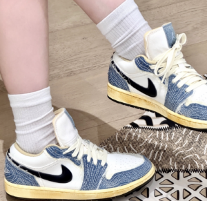 Giay Nike Air Jordan 1 Low 'Sashiko Denim' FN7670-493