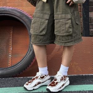 Giay Nike Air Footscape Woven 'Cow Print' FB1959-100