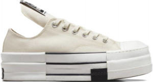 Giay Converse Rick Owens x Drkshdw Dbl Drkstar Chuck 70 Low 'Natural Ivory' A04955C