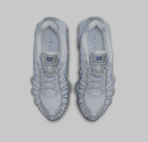 Giay Nike Shox TL 'Metallic Platinum Blue Tint' FQ2775-001