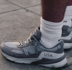 Giay New Balance WTAPS x 990v6 USA 'Moon Mist' M990WT6