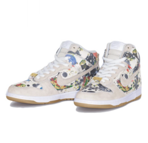 Giay Nike Supreme x Dunk High SB 'Rammellzee' FD8779-100