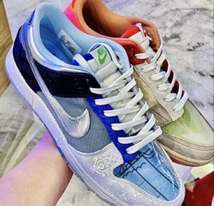 Giay Nike CLOT x Dunk Low 'What The' FN0316-999