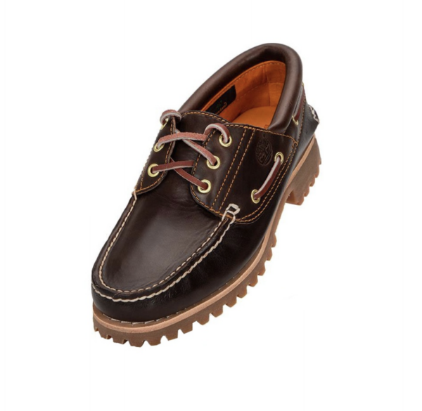 Giay Timberland 3-Eye Lug Handsewn Boat 'Brown' 30003214