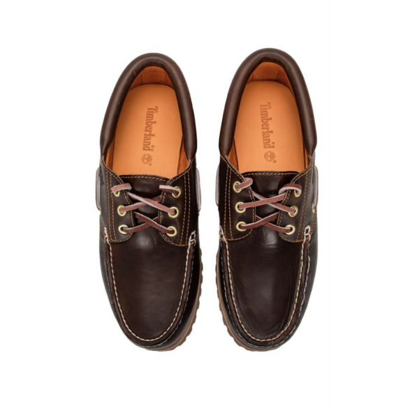 Giay Timberland 3-Eye Lug Handsewn Boat 'Brown' 30003214
