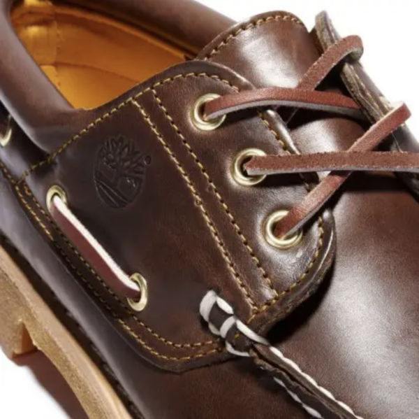 Giay Timberland 3-Eye Lug Handsewn Boat 'Brown' 30003214