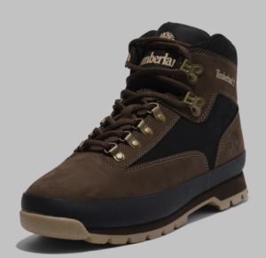 Giay Timberland Euro Hiker Leather Boot 'Dark Brown' A5ZJ5968