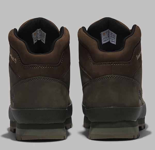 Giay Timberland  Euro Hiker Leather Boot 'Brown Olive' A5ZHHA58