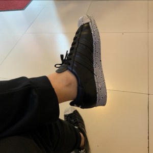 Giay Adidas Superstar x Hirocoledge 'Tokyo Black' FY1589