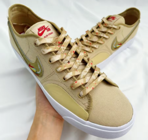 Giay Nike Blazer Court SB x DVD Linden 'Grain' CZ5605-201