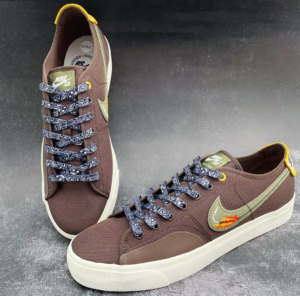 Giay Nike SB Blazer Court x DVD Linden 'Brown' CZ5605-200