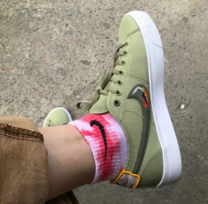 Giay Nike SB Blazer Court DVD Linden 'Dusty Olive' CZ5605-300