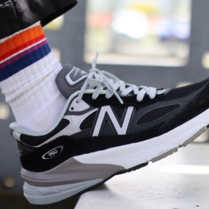 Giay New Balance 990v6 Made in USA 'Black Silver' M990BK6