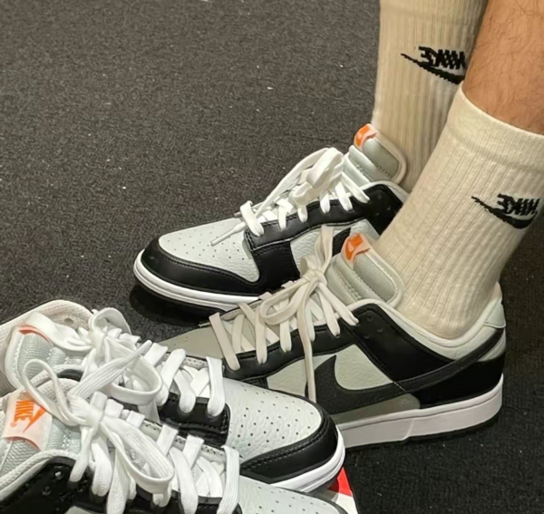 Giay Nike Dunk Low 'Black Total Orange' FN7808-001