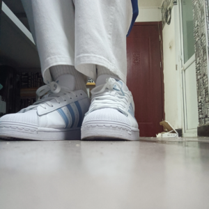 Giay Adidas Superstar 'White Ambient Sky' H05645
