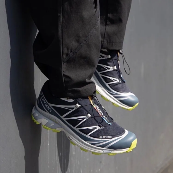 Giay Salomon XT-6 GORE-TEX 'Night Sky Acid Lime' L41741100