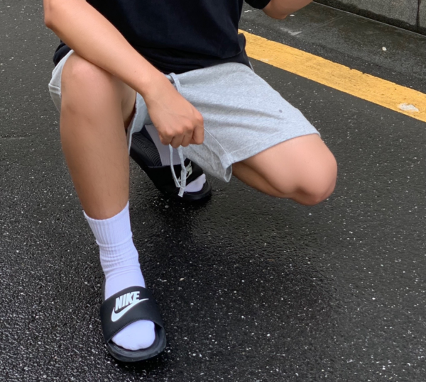 Dep Nike Victori One Slide 'Black White' CN9675-002