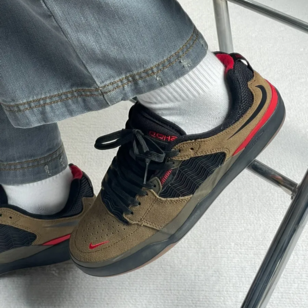Giay Nike Ishod Wair SB 'Light Olive' DC7232-300