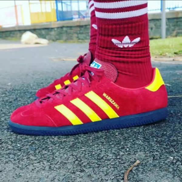 Giay Adidas Warszawa Spezial 'Noble Maroon' GX3819