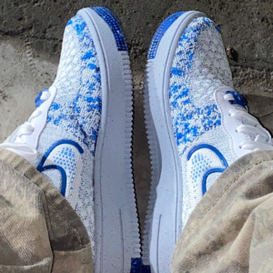 Giay Nike Air Force 1 Crater 'White Dark' DM1060-100