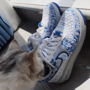 Giay Nike Air Force 1 Crater 'White Dark' DM1060-100