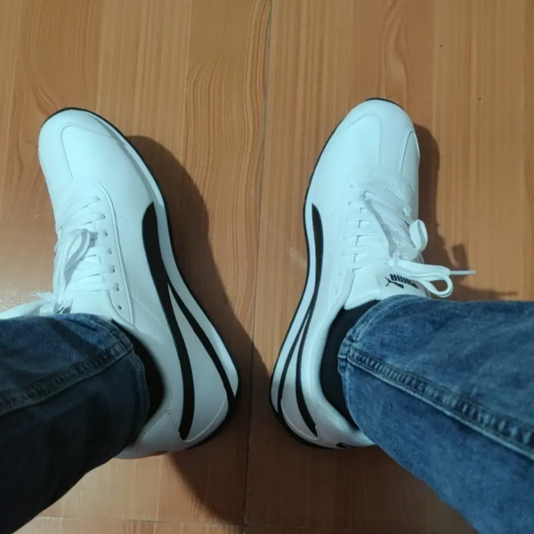 Giay Puma Turin 3 'White Black' 383037-06