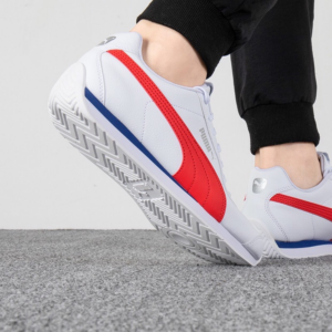 Giay Puma Turin 3 'White High Risk Red' 383037-08