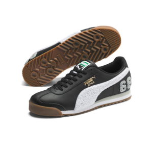 Giay Puma Roma 68 Lux 'Black' 371598-01