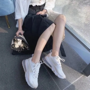 Giay Nike Air Max 270 React 'White Brown' CJ0619-102