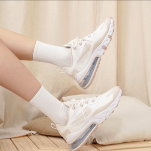 Giay Nike Air Max 270 React 'White Brown' CJ0619-102