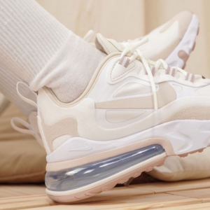 Giay Nike Air Max 270 React 'White Brown' CJ0619-102