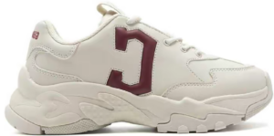 Giay MLB Big Ball Chunky 'Beige Red' 3ASHBCW3N-45WHS