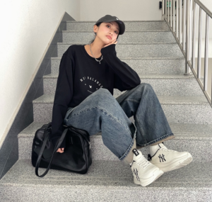 Giay MLB Chunky Runner Classic NY 'Black' 3ASHCRM3N-50BKS