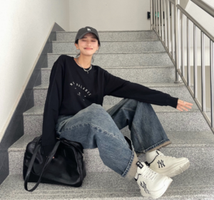 Giay MLB Chunky Runner Classic NY 'Black' 3ASHCRM3N-50BKS