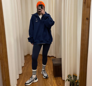 Giay Adidas Ozweego 'Grey Utility Green' FY1570