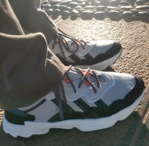 Giay Adidas Ozweego 'Grey Utility Green' FY1570