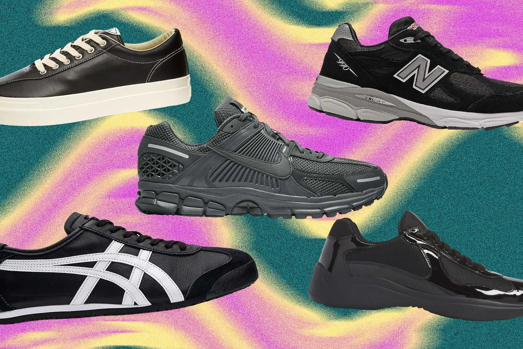 Hinh anh 1: Top 7 mau sneaker phoi mau full black duoc lua chon nhieu nhat