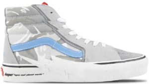 Giay Vans x AAPE Sk8-Hi 'Bolt Grey' VN0A5JIVY311
